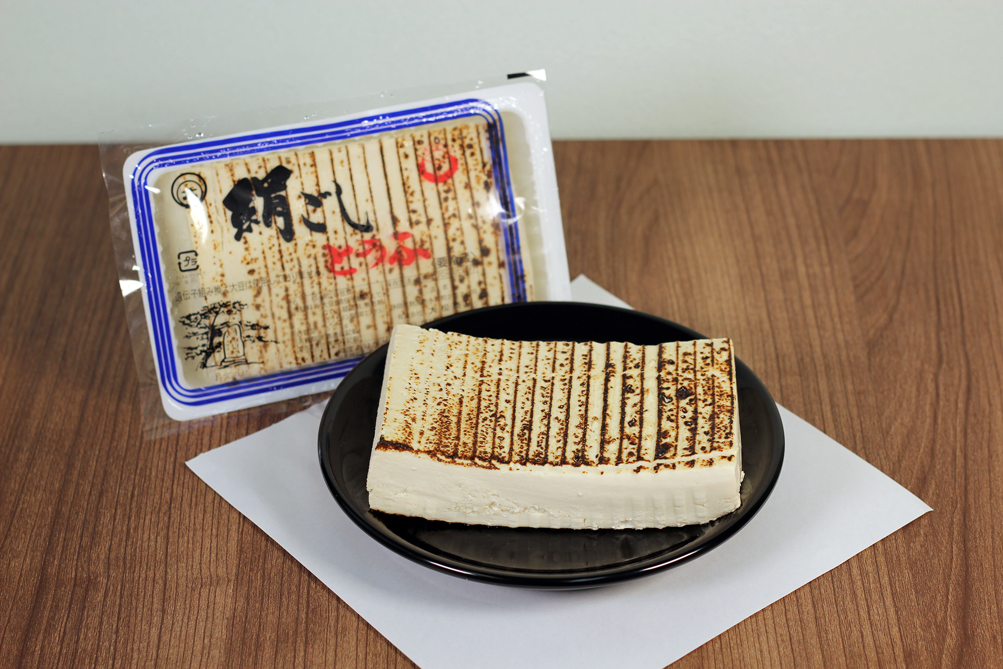 絹ごし焼豆腐